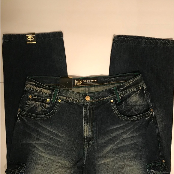 Ricco Tizio Men’s Jeans - Picture 3 of 4